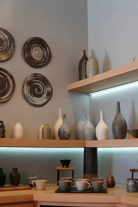 Vases en grès